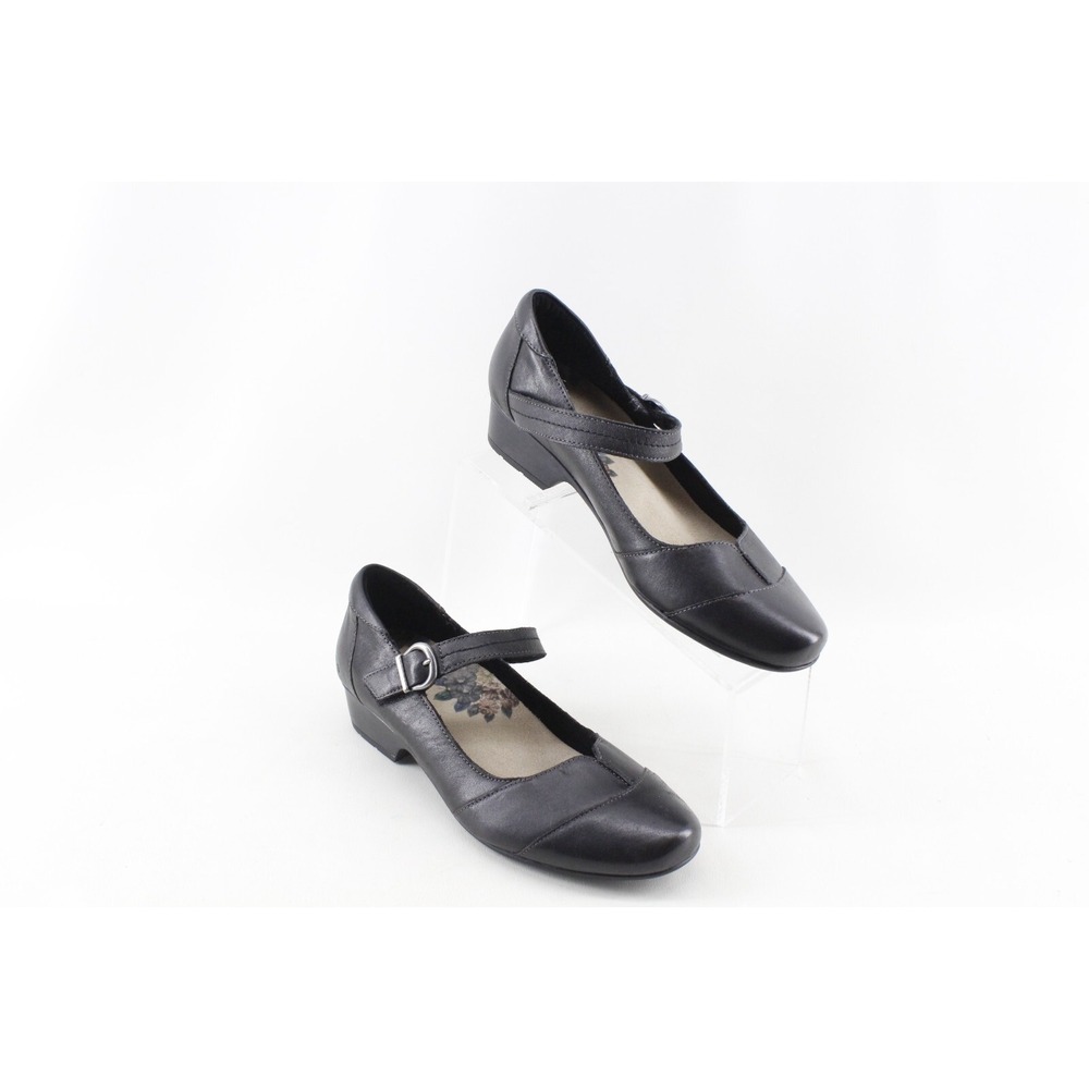 Taos Balance Casual Mary Jane Black Leather Women's 9 M *BAL-13870